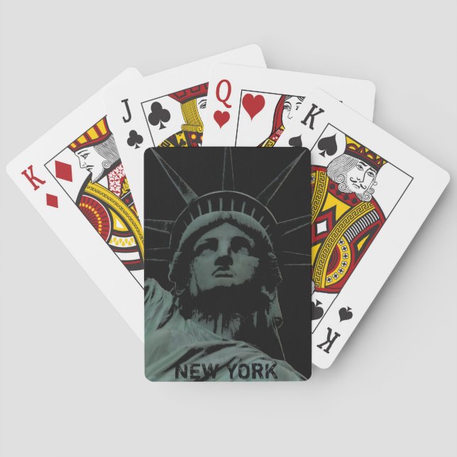 New York Playing Cards Statue of Liberty Souvenirs (Back)