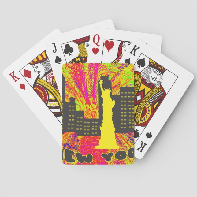 New York Poker Cards (Back)