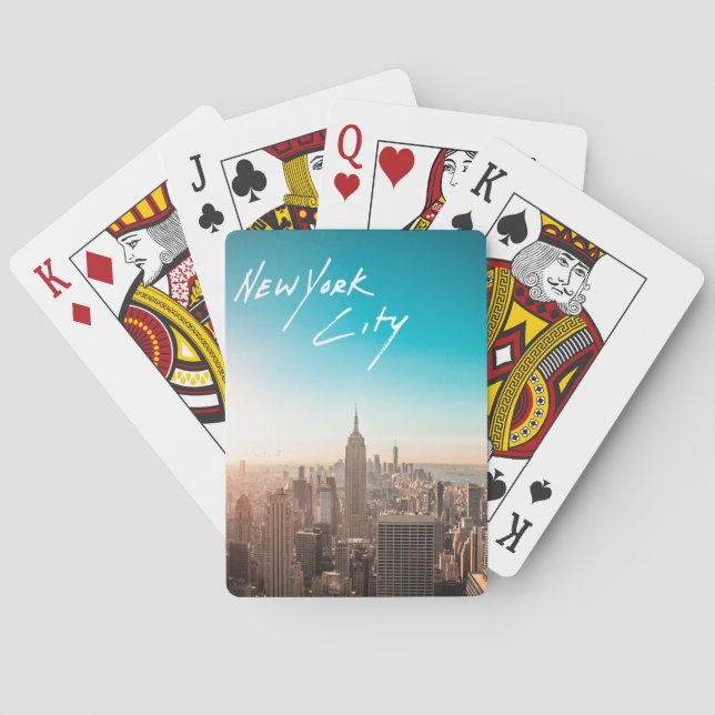 New York Poker Cards (Back)