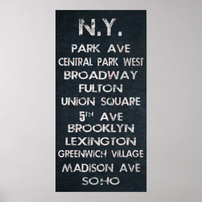 New York Poster | Zazzle