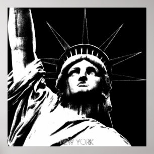 New York Poster Statue of Liberty NYC Souvenir