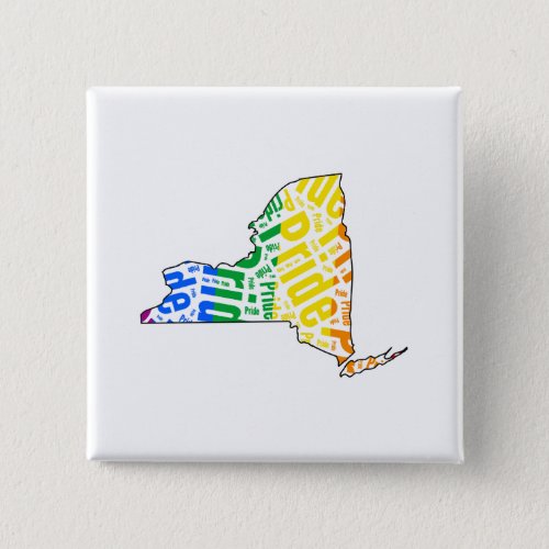 NEW YORK PRIDE PINBACK BUTTON