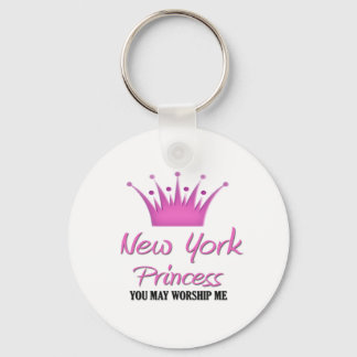New York Princess Keychain