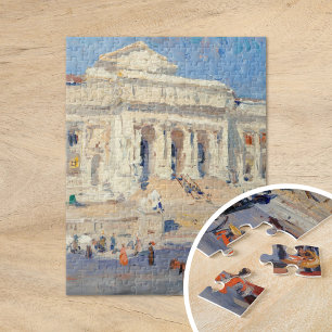New York Public Library Colin Campbell Cooper Jigsaw Puzzle