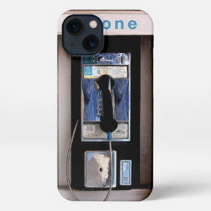 New York Public Pay Phone, Retro Phone Booth iPhone 13 Case
