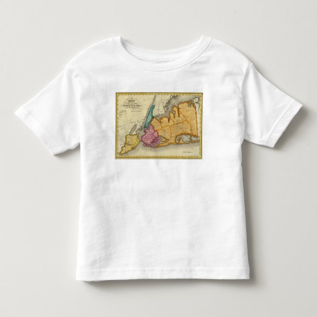 New York, Queens, Kings, Richmond counties Toddler T-shirt (Front)