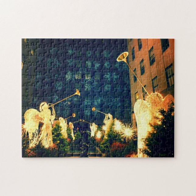 New York Rockefeller Center Puzzle - Angels (Horizontal)