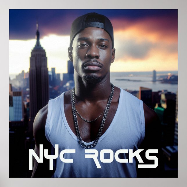 NEW YORK ROCKS - NYC POSTER (Front)