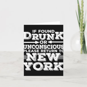 New York Sayings Funny Ny Card