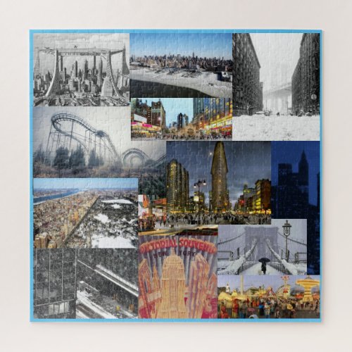 New York Scenes Jigsaw Puzzle