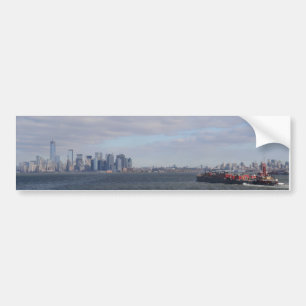 New York Shipping Bumper Sticker