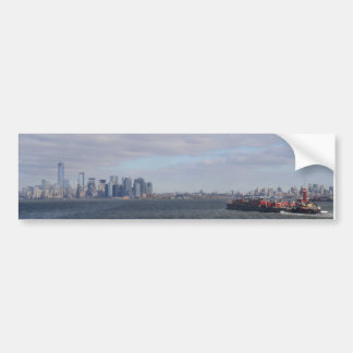 New York Shipping Bumper Sticker