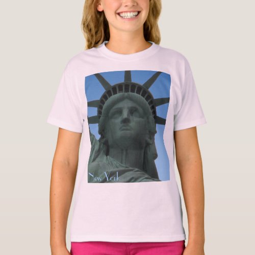 New York Shirt Kids Statue of Liberty NYC T_Shirt
