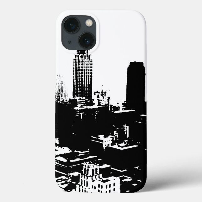 New York Silhouette Case-Mate iPhone Case (Back)