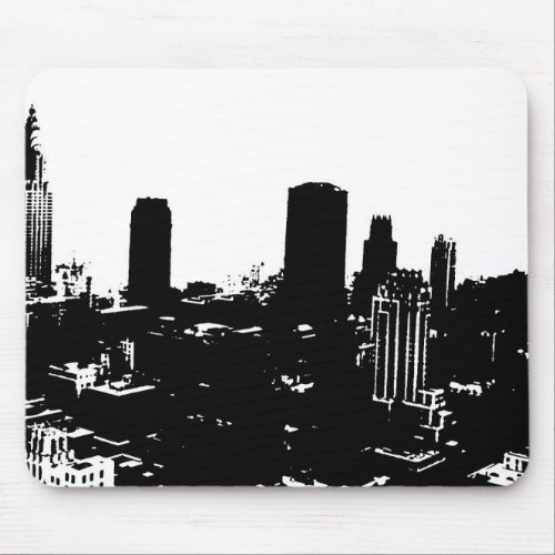 New York Silhouette Mouse Pad