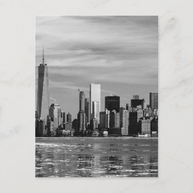 New York Silhouette Postcard (Front)