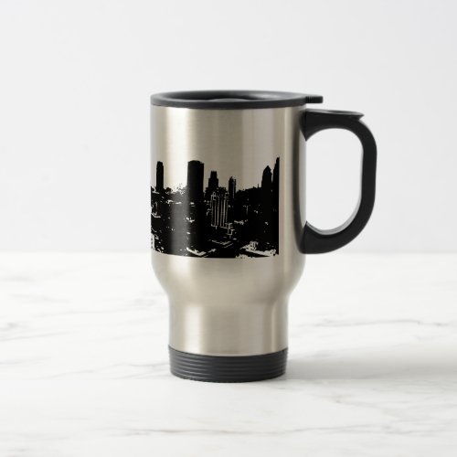 New York Silhouette Travel Mug