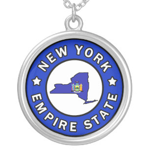 New York Silver Plated Necklace