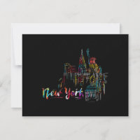 New York Sky Heartbeat Statue of Liberty I Love Ne