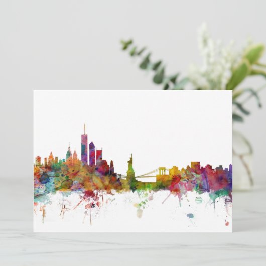 New York Skyline (Standing Front)