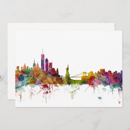 New York Skyline (Front/Back)
