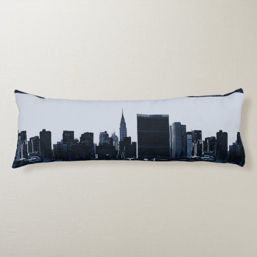 New York Skyline Body Pillow