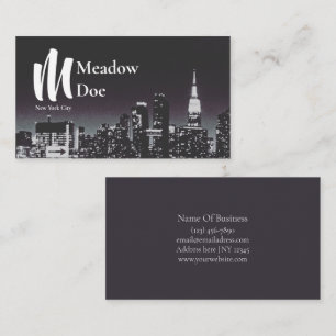 New York Skyline Business Card