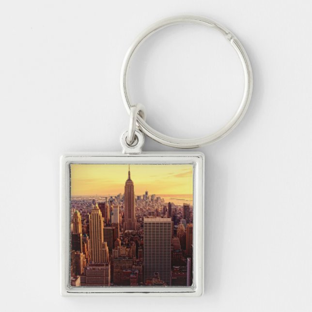 New York skyline city with Empire State Keychain (Front)