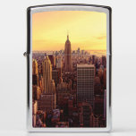 New York Skyline City With Empire State Zippo Lighter at Zazzle