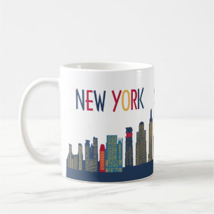 New York Skyline Coffee Mug