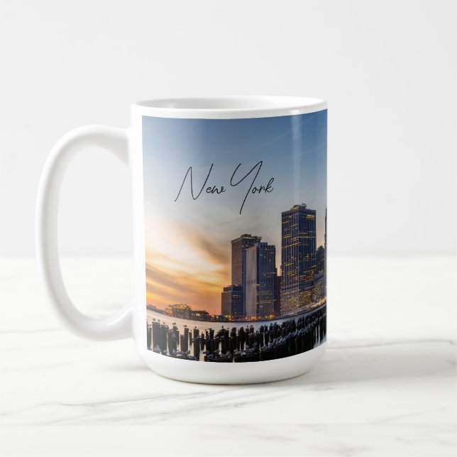 New York Skyline Coffee Mug (Left)