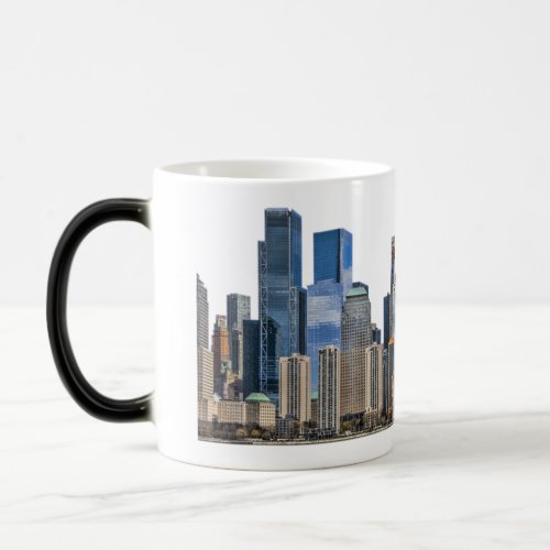 New York Skyline Design Magic Mug