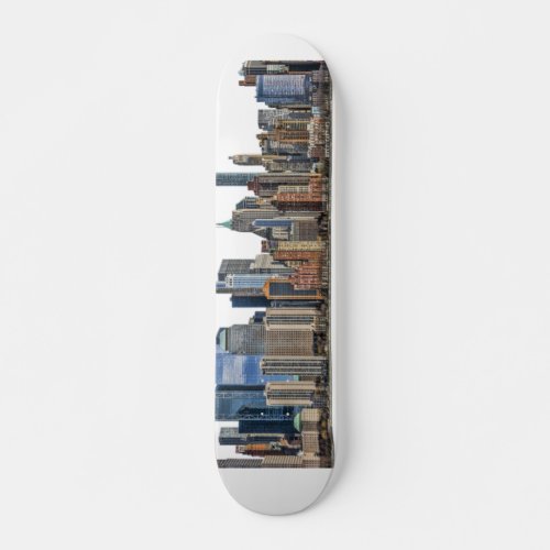 New York Skyline Design Skateboard