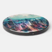 New York Skyline Desktop Wireless Charger (Front 2)