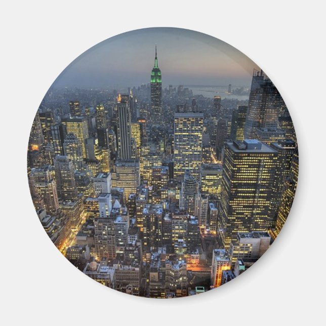 New York Skyline Magnet (Front)