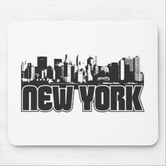 New York Skyline Mouse Pad