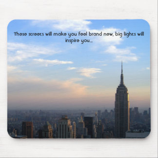New York Skyline Mouse Pad