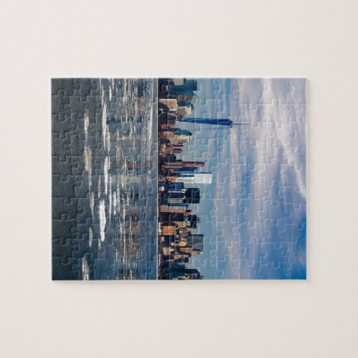 New York Skyline New York City City Manhattan Jigsaw Puzzle | Zazzle