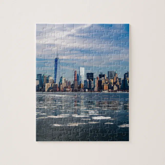 New York Skyline New York City City Manhattan Jigsaw Puzzle | Zazzle