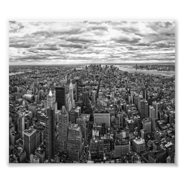 New York Skyline Photo Print (Front)