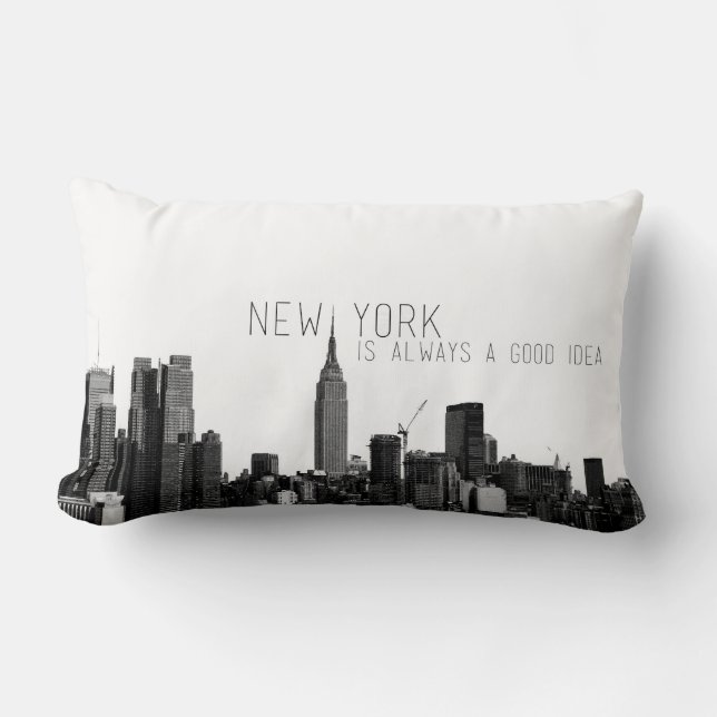 New York Skyline Pillow (Front)