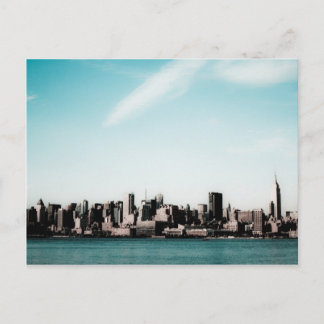 New York Skyline Postcard