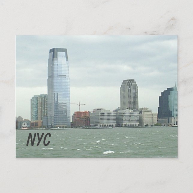 new york skyline postcard (Front)