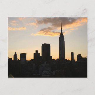 New York Skyline Postcard
