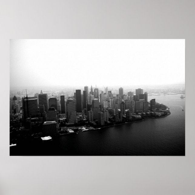 New York Skyline Poster (Front)