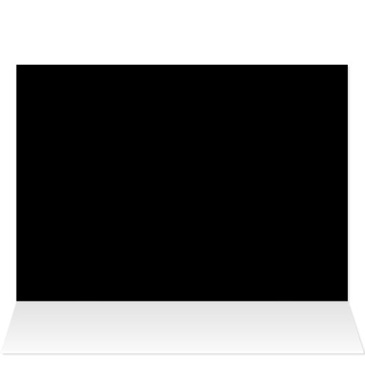 New York Skyline Silhouette (Inside Horizontal (Top))