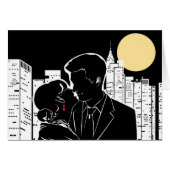 New York Skyline Silhouette (Front Horizontal)