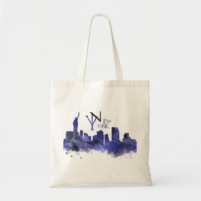 New York skyline tote bag (Front)