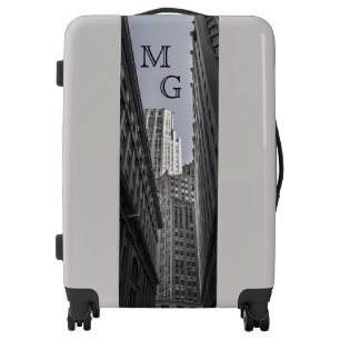 New York Skyscrapers Monogram Luggage