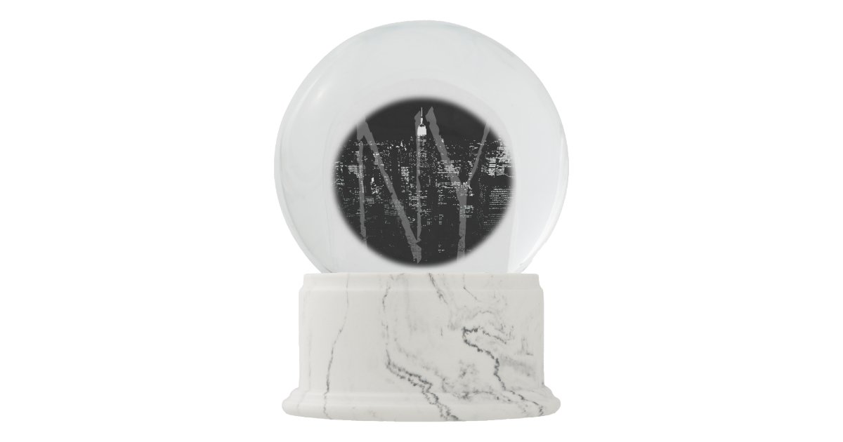 New York Snow Globe Cool Custom Nyc Snowglobe Zazzle Com